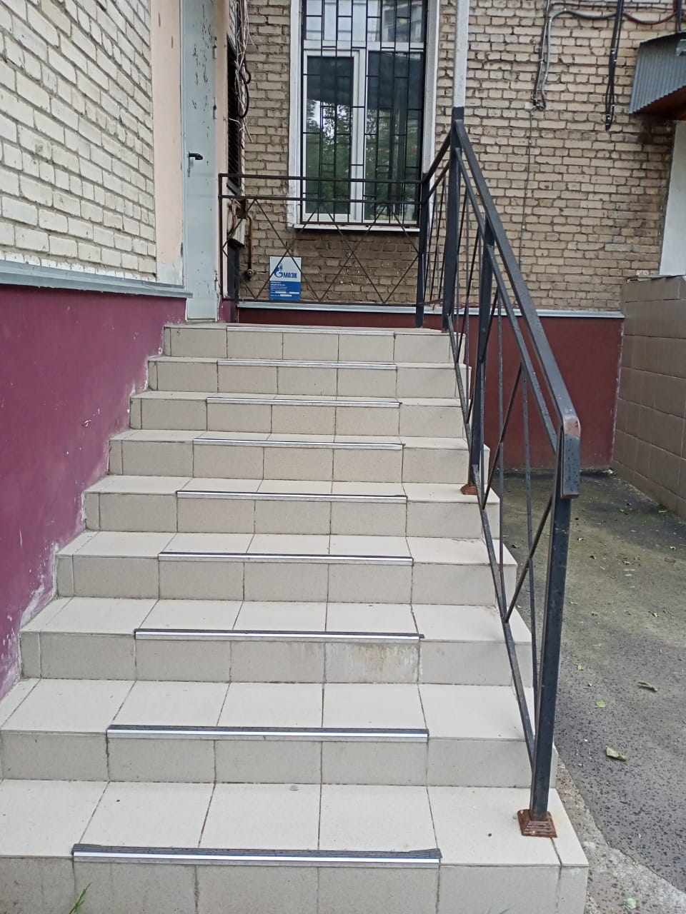 фасад дома, здание по адресу г Москва, ул Касаткина, д 1 к 1